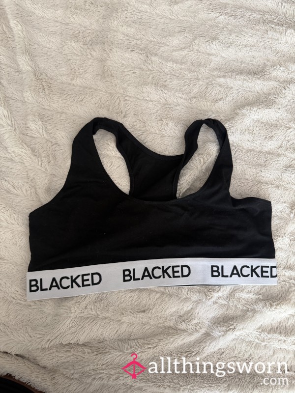 Black Sports Bra/Lounge Bra