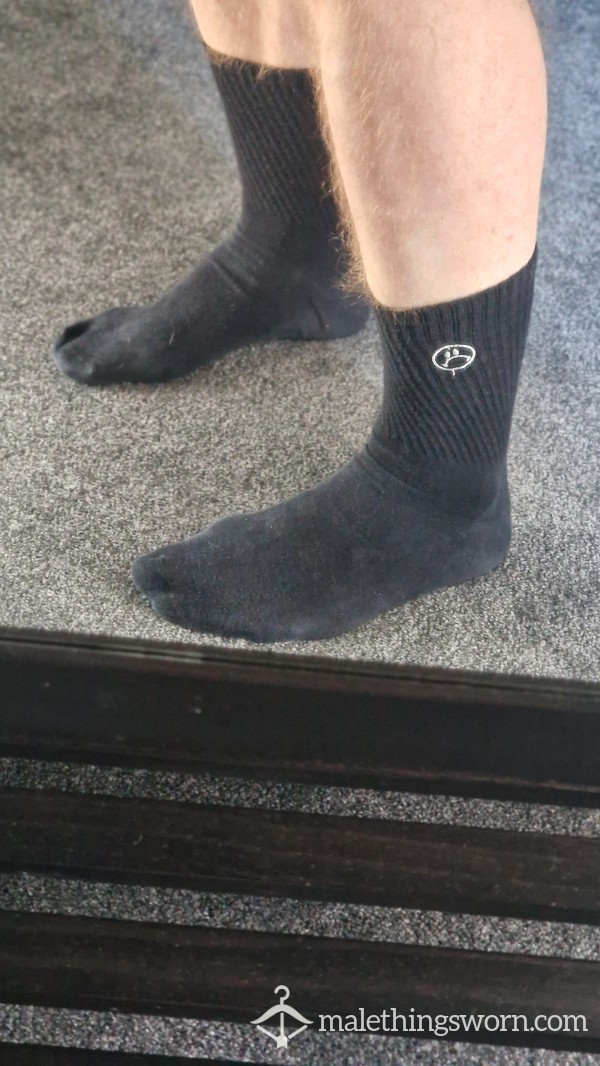Black Sports Socks