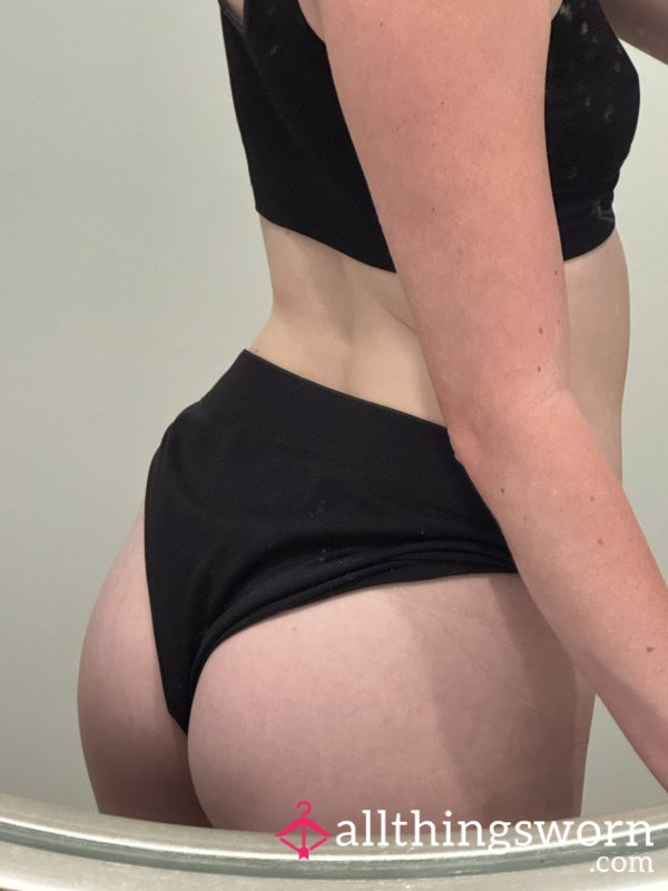 Black Sporty Panties
