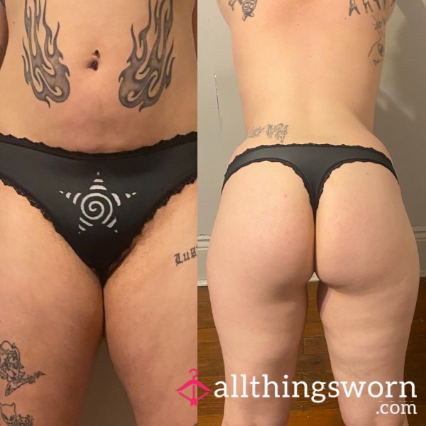 🖤⭐️ BLACK STAR THONG ⭐️🖤