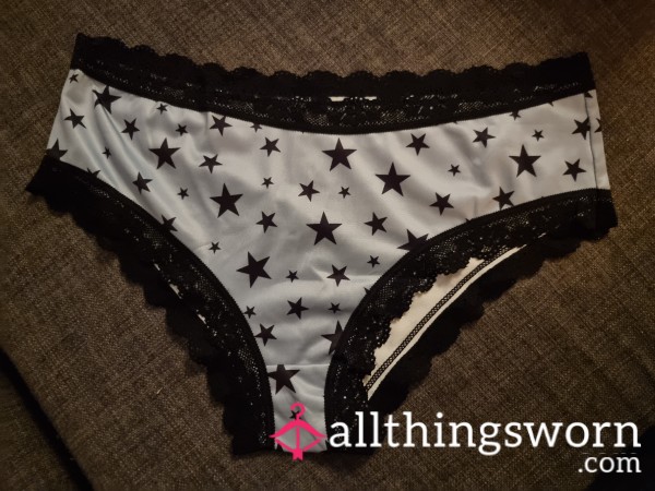 Black Stars Panties