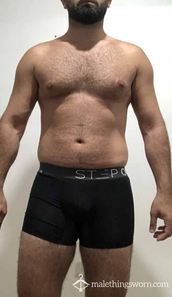 Black Step One Briefs