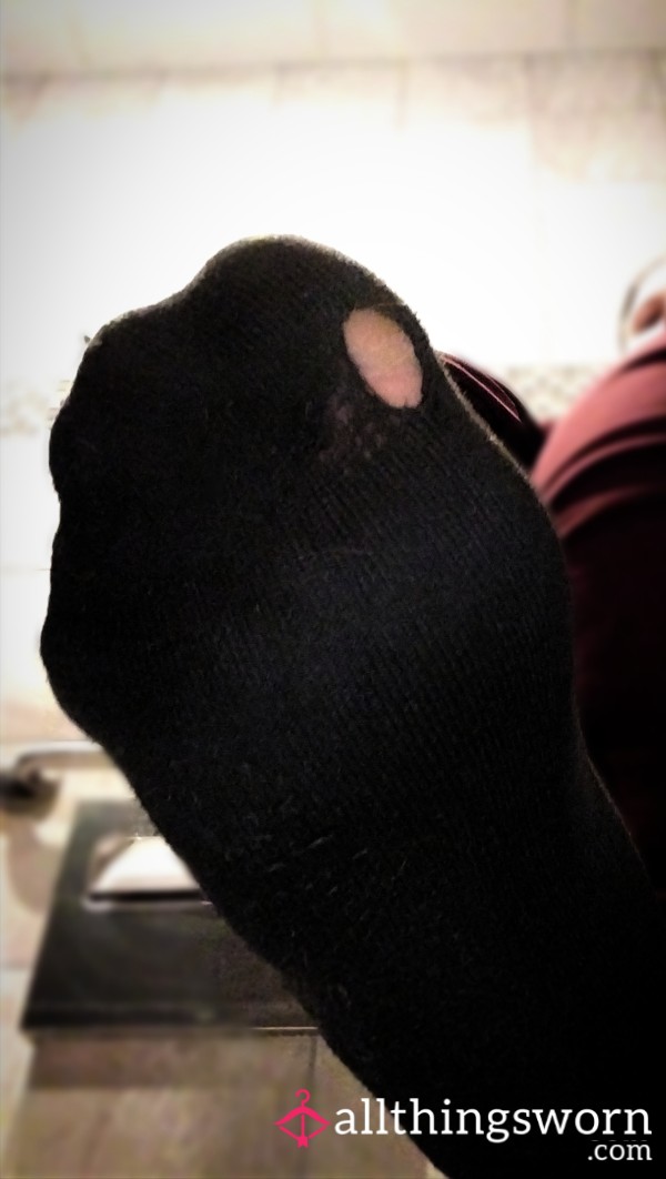 Black Stinky Gym Socks