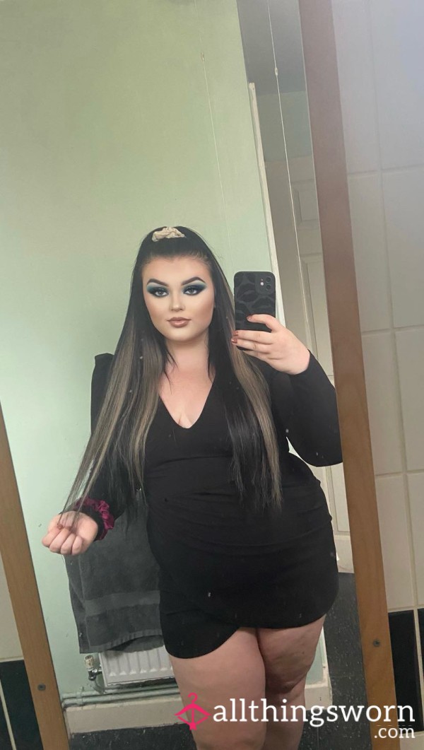 Black, Stretchy Dress