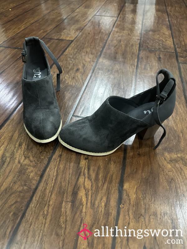 Black Suede Heels