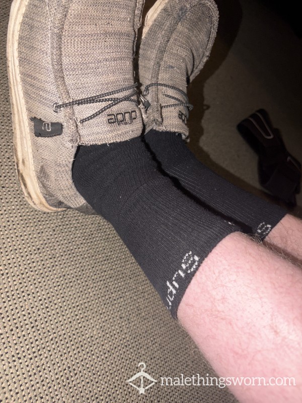 Black Supreme Socks