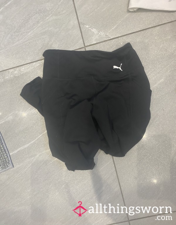 Black Sweaty Leggings