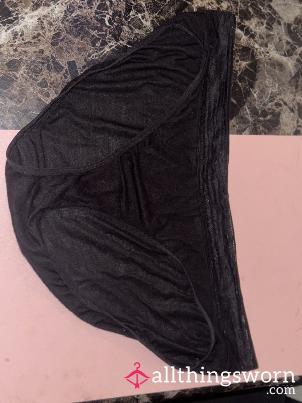 Black Sweaty Panties!