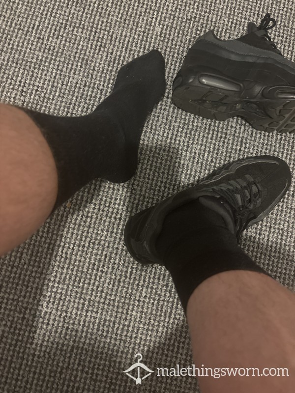 Black Sweaty Socks
