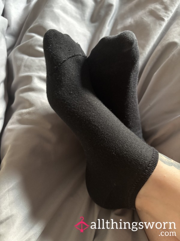 Black Sweaty Socks