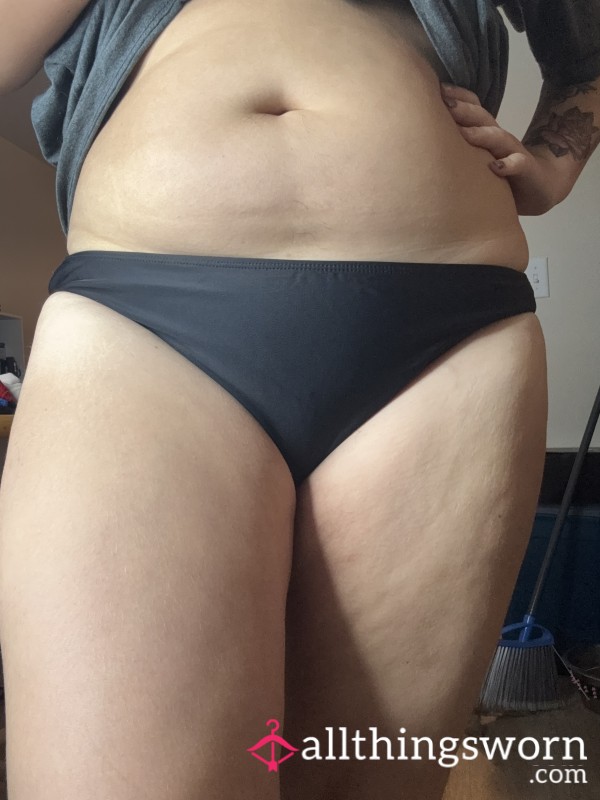 Black Swim Suit Bottoms #4