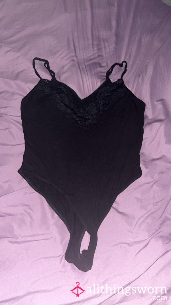 Black Tank Top One Piece