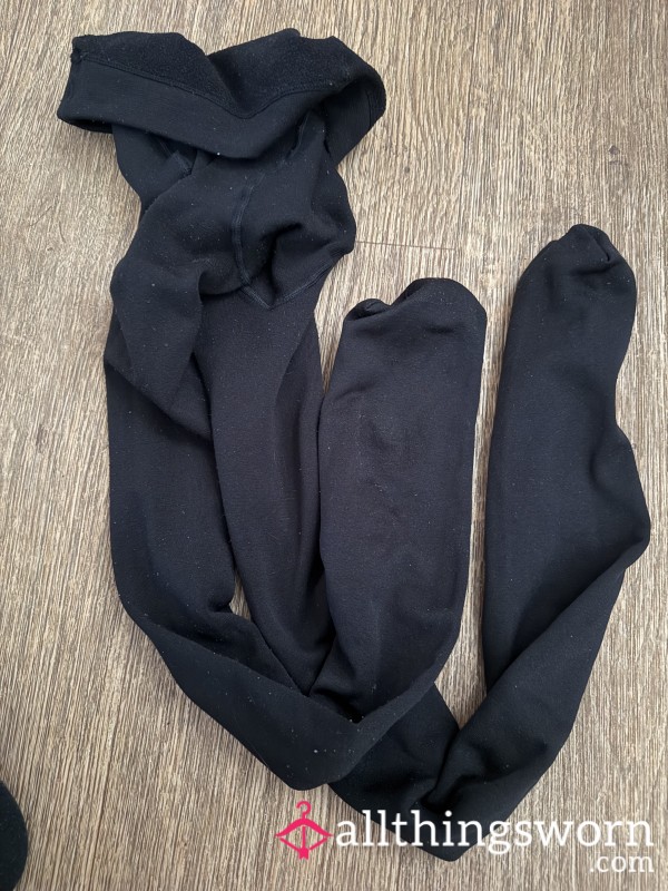 Black, Thermal Tights, 24 Hour Wear