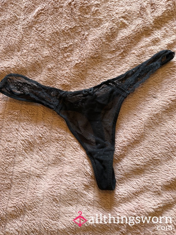 Black Thong