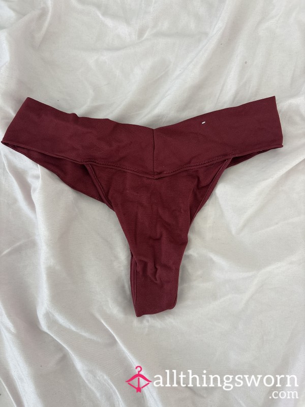 Wine Red Thong