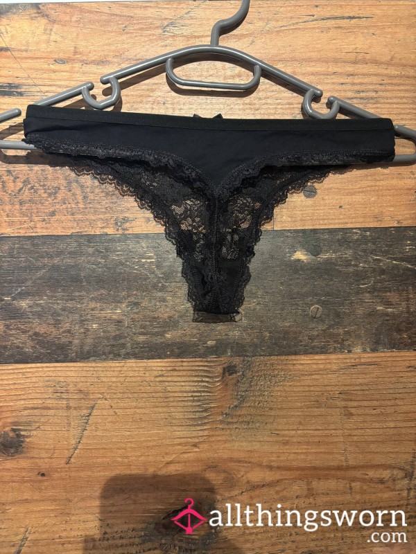 Black Thong