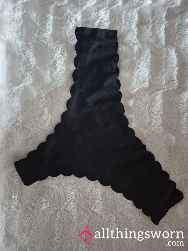 Black Thong 12h Wear