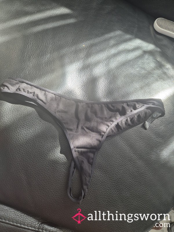 Black Thong 24 Hrs Wear