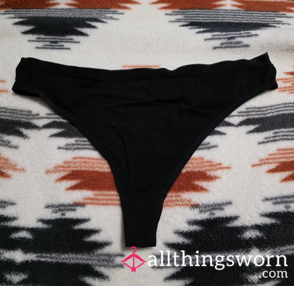 Black Thong