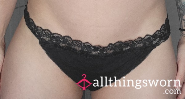 Black Thong
