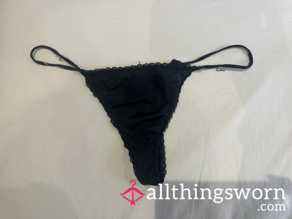 Black Thong