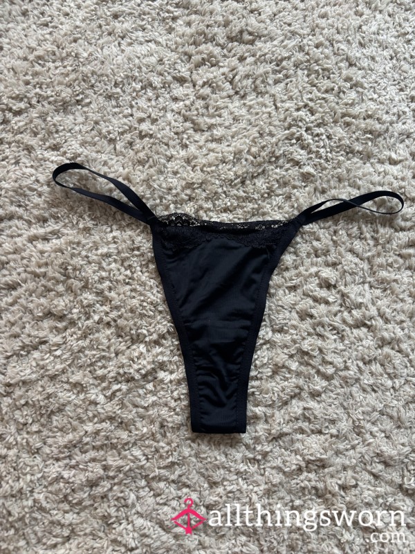 Black Thong