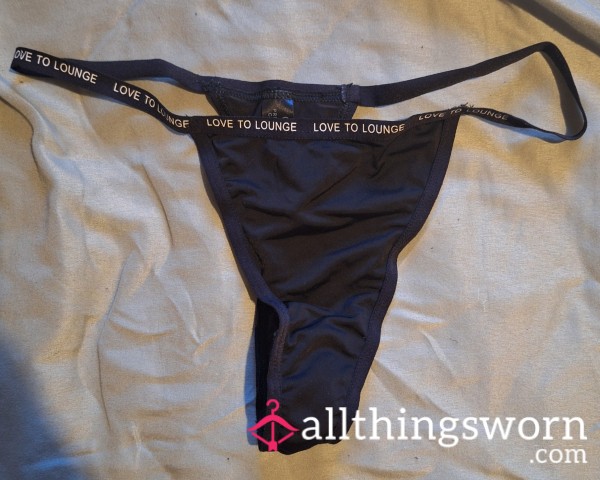 Black Thong