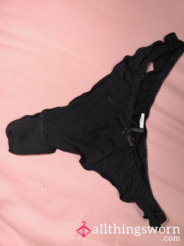 Black Thong