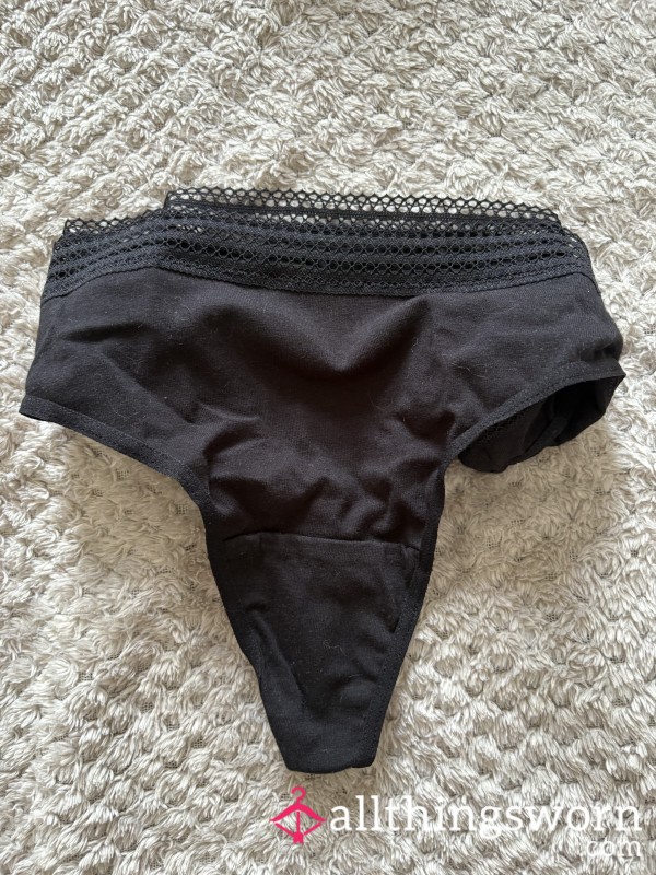 Black Thong