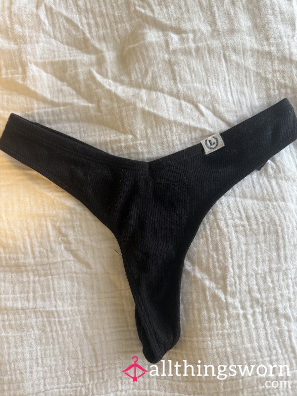 Black Thong