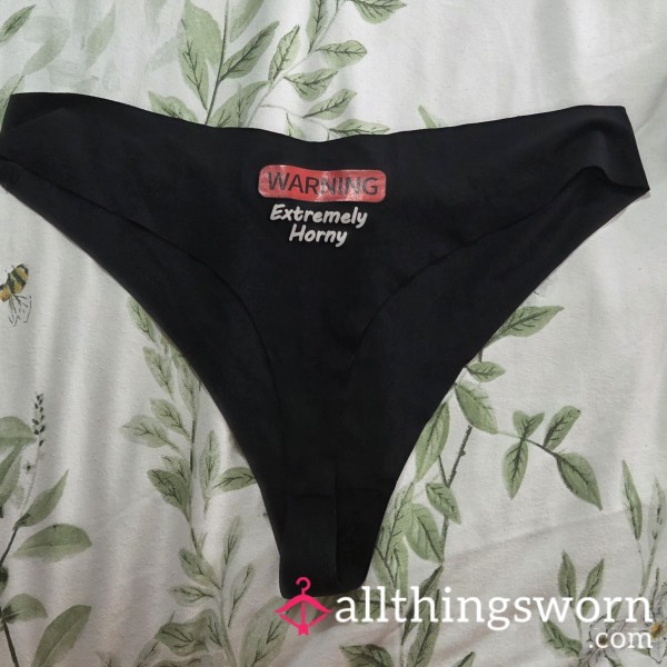 Black Thong