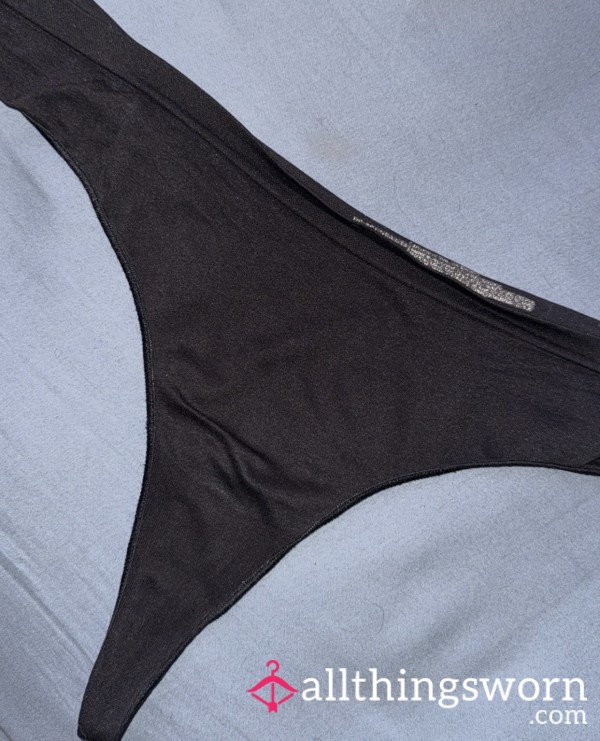 Black Thong Been Wearing Since Yesterday🫣
