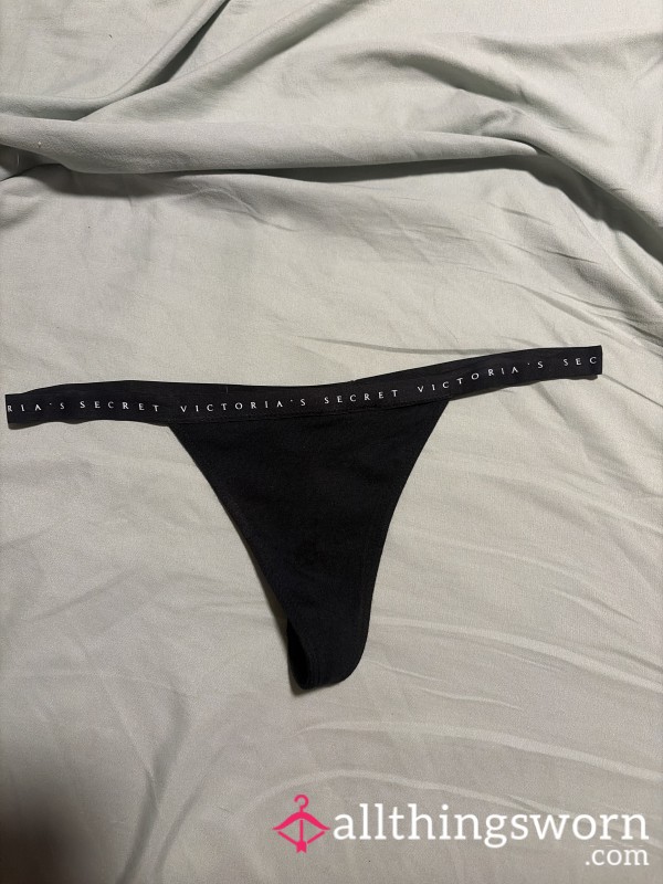 Black Thong Before Work