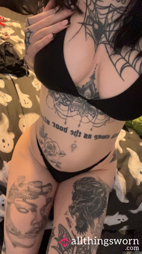 Black Thong Bikini🖤