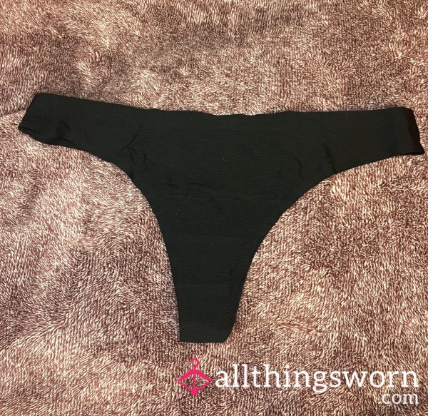 Black Thong! Size M