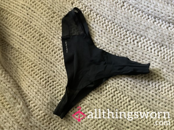 Black Thong Used