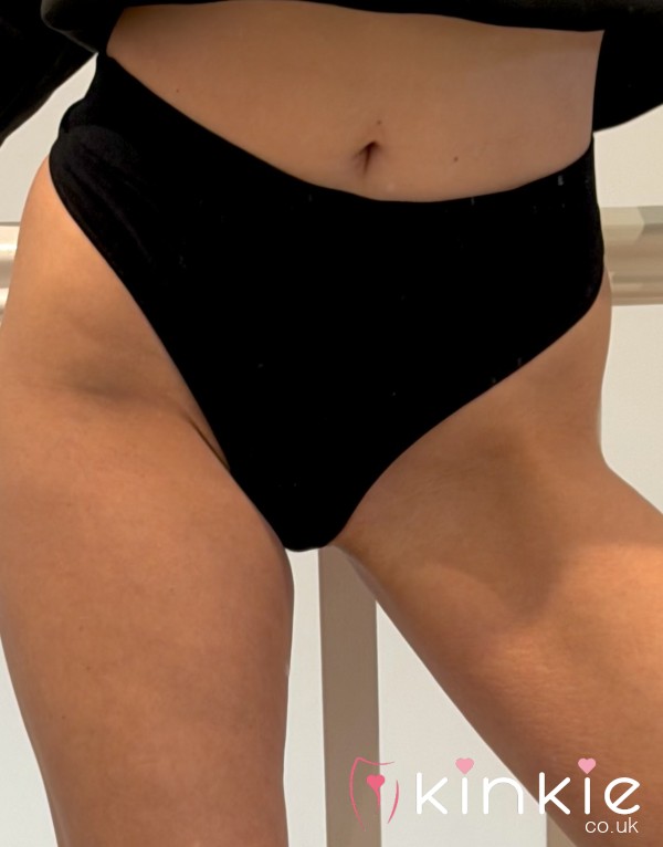 My Everyday Black Thong… Worn All Day Just For You 👀 Soft, Natural, No Extras