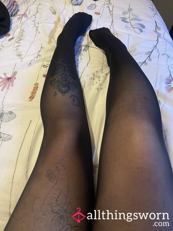 Black Tight Pantyhose