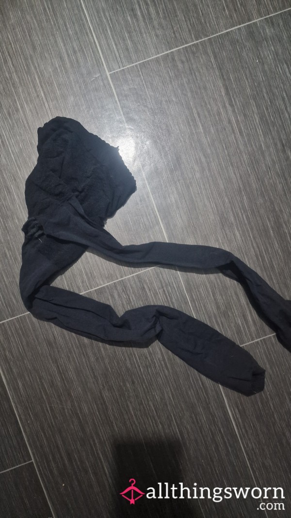 Black Tights Worn And Smelly
