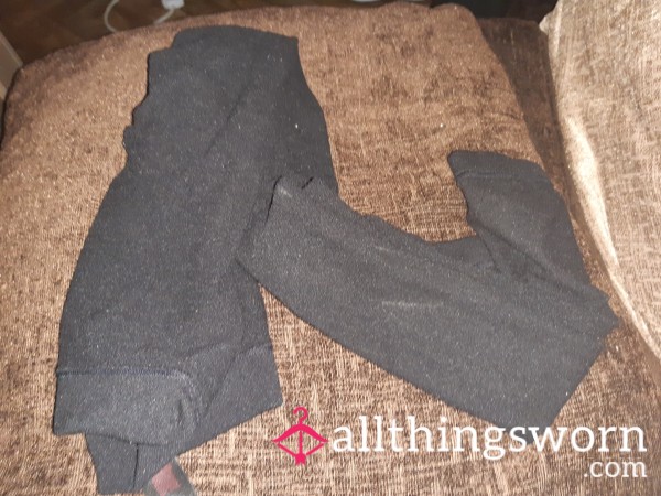 Black Tights Worn Out Dancing Last Night