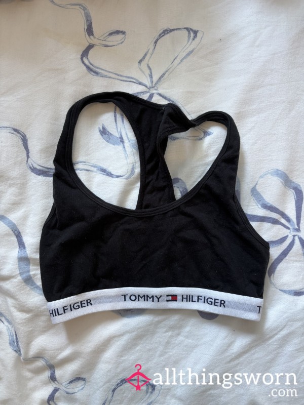 Black Tommy Bralette
