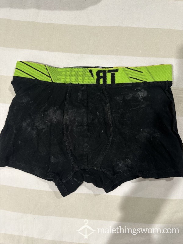 SOLD - Black Tradie C*m Rag