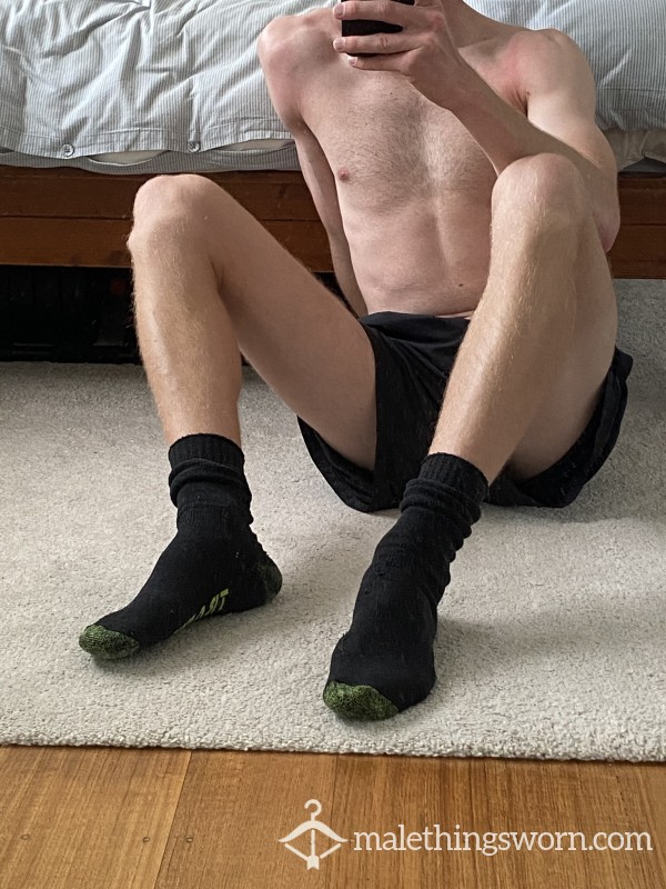 Black Tradie Socks