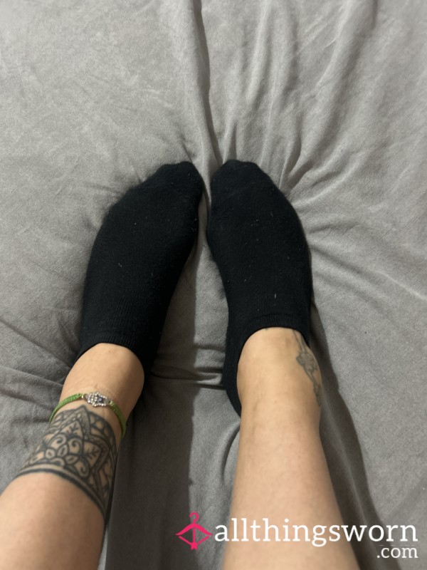 Black Trainer Sock 2days Wear