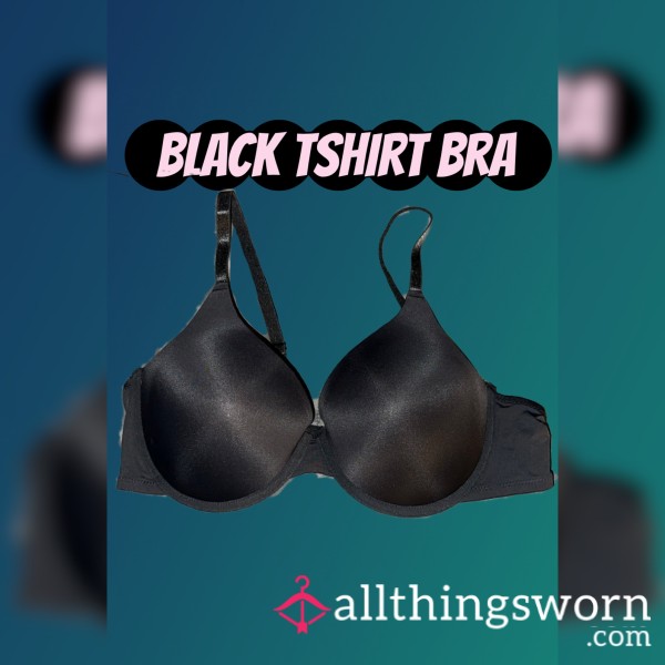 Black TShirt Bra