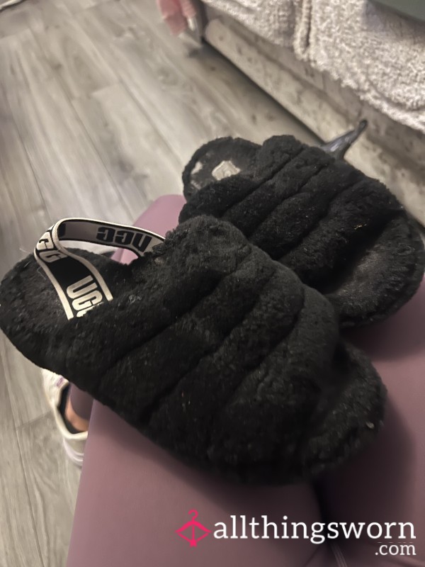 Black UGG Slippers