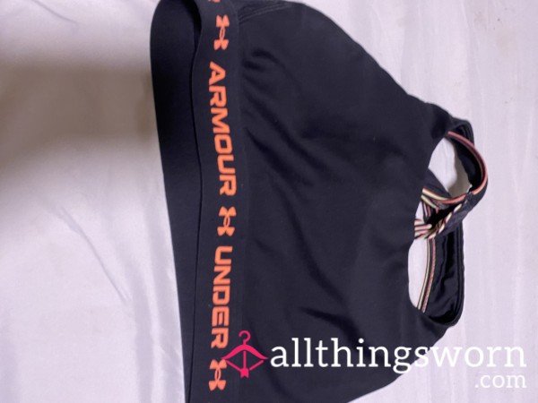 Black Under Armour Sports Bra