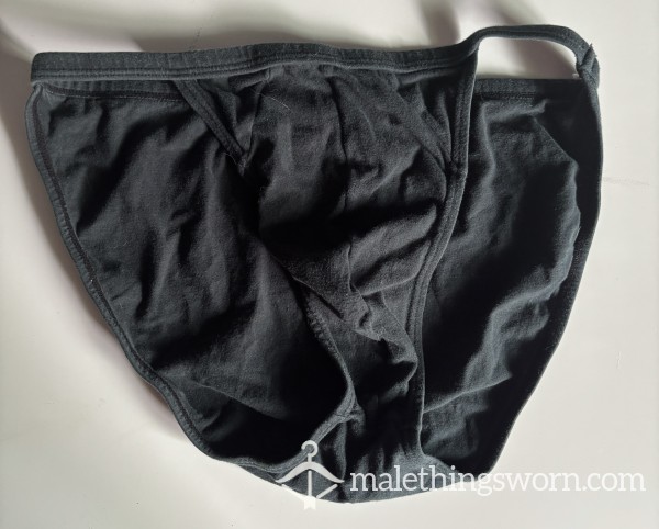 Black Undergear Bikini Briefs Size XL