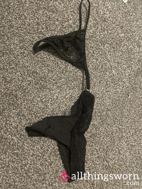 Black Underwear That I Wear For College