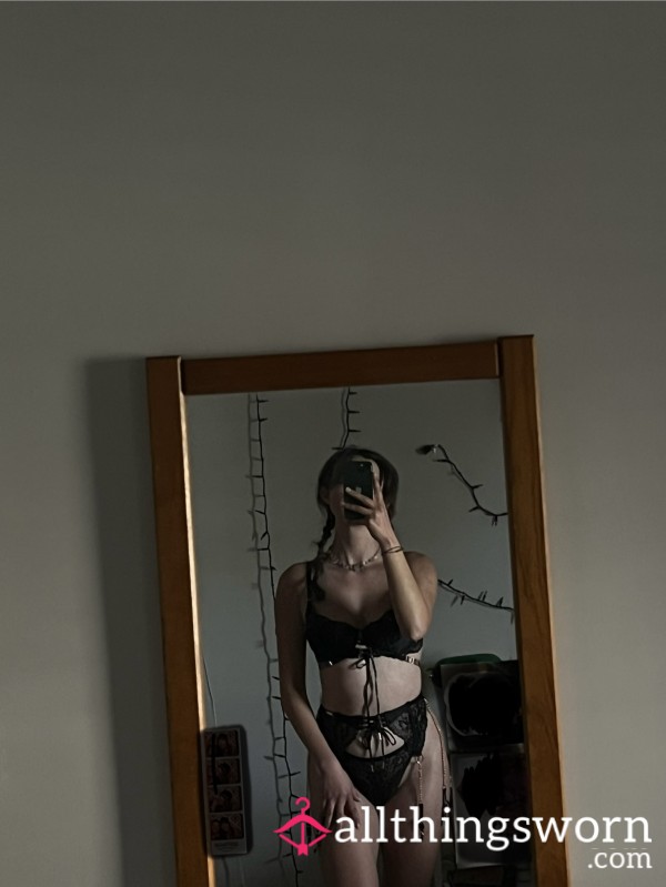 Black Used Lingerie